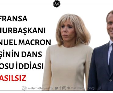 Videoda Dans Eden Kişilerin Fransa Cumhurbaşkanı Emmanuel Macron ve Eşi Brigitte Macron Olduğu İddiası Asılsız