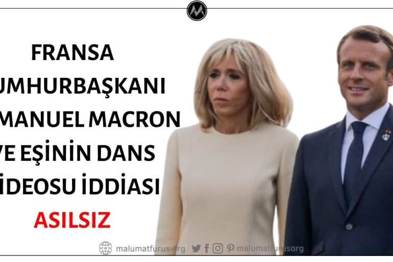 Videoda Dans Eden Kişilerin Fransa Cumhurbaşkanı Emmanuel Macron ve Eşi Brigitte Macron Olduğu İddiası Asılsız