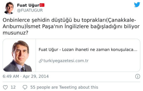 arıburnu ingilizlere bağışlandı iddiası