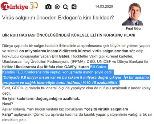 bill gates virüs salgını