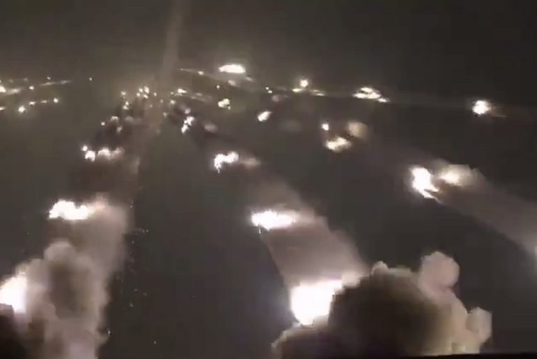 füze tatbikatı video