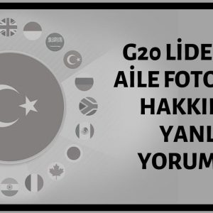 G20 Liderler Zirvesinde Liderlerin Çektirdiği G20 Aile Fotoğrafı Bazı Teamüllere Sahiptir