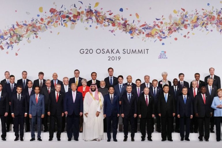 G20 Osaka Liderler Zirvesi Aile Fotoğrafı
