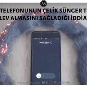 Video Kaydının Gelen Aramanın Etkisiyle Cep Telefonunun Çelik Tel Süngerin Alev Almasını Sağladığını Gösterdiği İddiası Asılsız