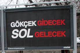 gokcek gidecek sol gelecek