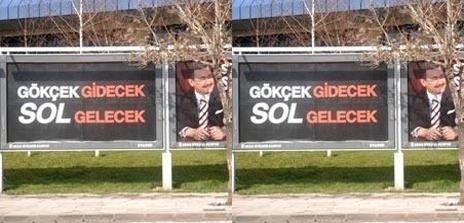 gokcek gidecek sol gelecek