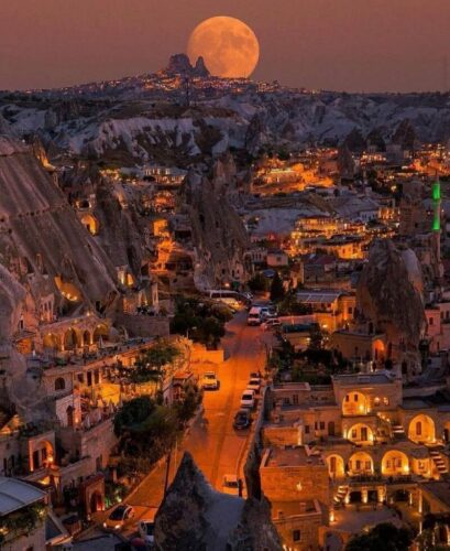 goreme uchisar dolunay