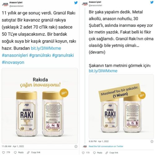 granul raki sakasi