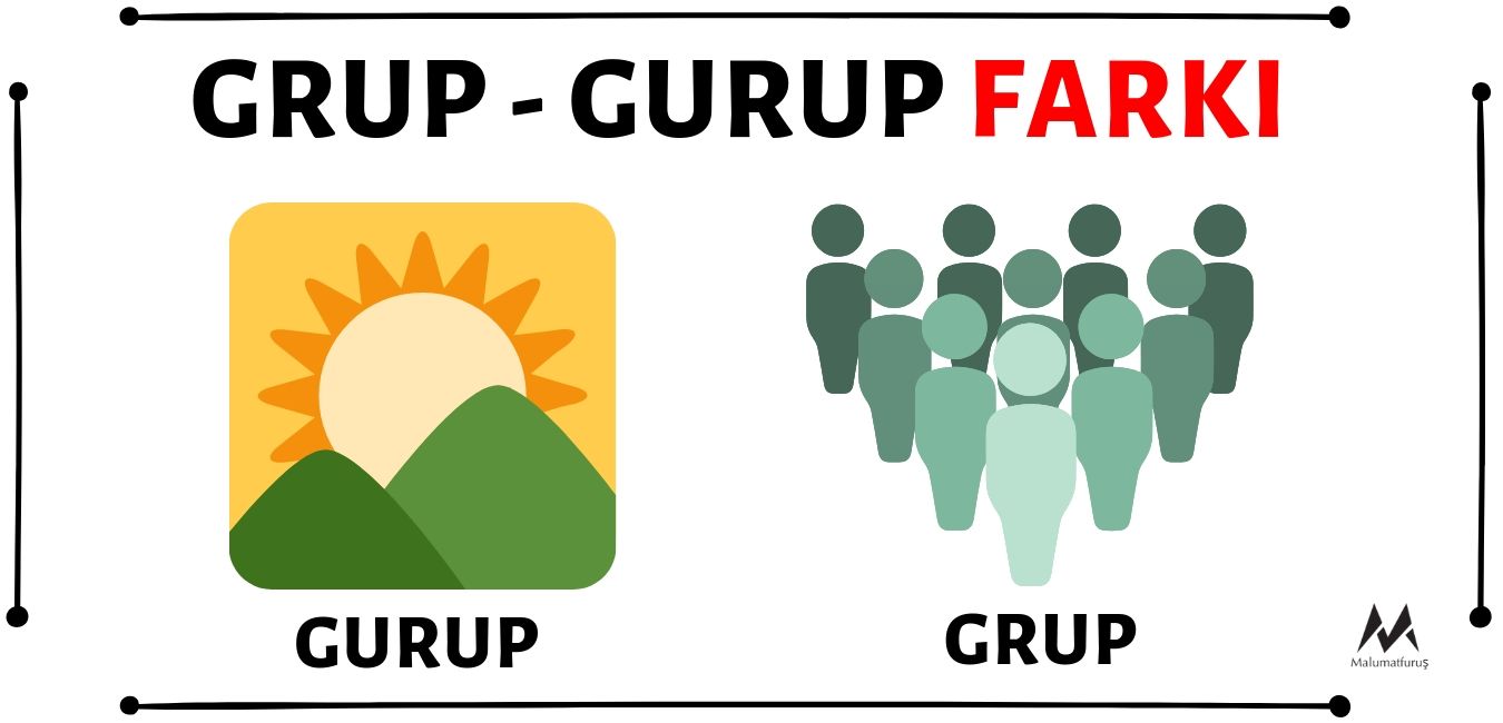 Grup ve gurup farkı