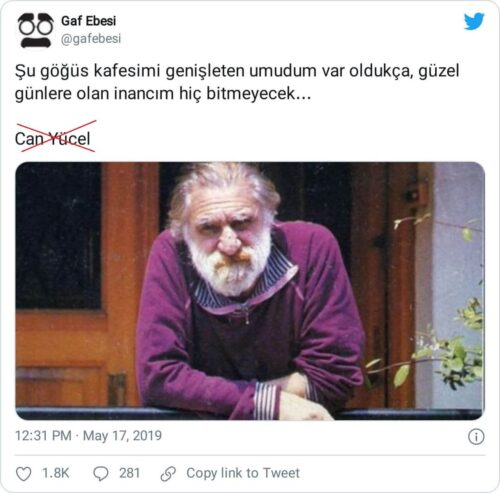 Güzel günlere olan inancım hiç bitmeyecek