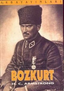 Harold Courtenay Armstrong'un "Bozkurt" adlı kitabının kapağı