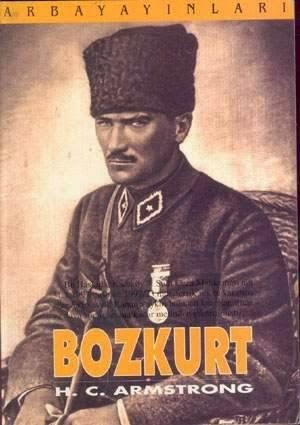 Harold Courtenay Armstrong'un "Bozkurt" adlı kitabının kapağı