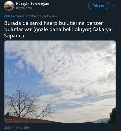 haarp bulutları