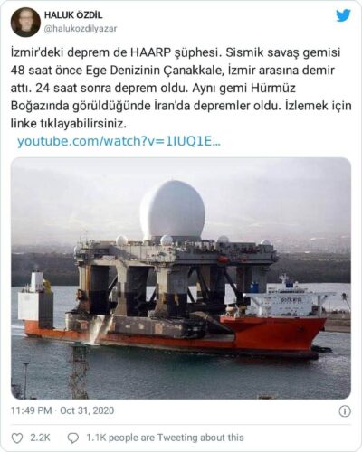 haarp deprem gemisi