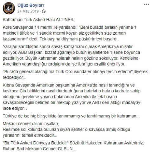 hacı altıner amerika seyahati