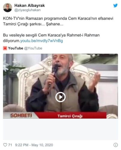 ramazan programı tamirci çırağı