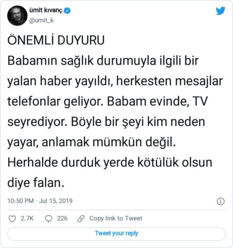 halit kıvanç vefat