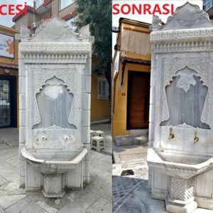 hamidiye çeşmesi restorasyon öncesi sonrası