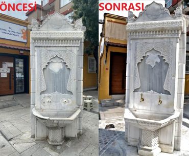 hamidiye çeşmesi restorasyon öncesi sonrası