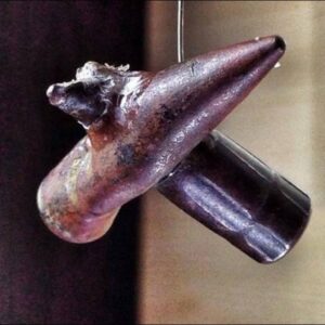 havada çarpışan kurşun