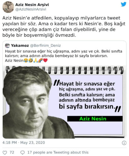 Hayat Bir Sınavsa Eğer Hiç Uğraşma Adını Yaz Ve Çık Belki Sınıfta Kalırsın Ama Adının Altında Bembeyaz Bir Sayfa Bırakırsın