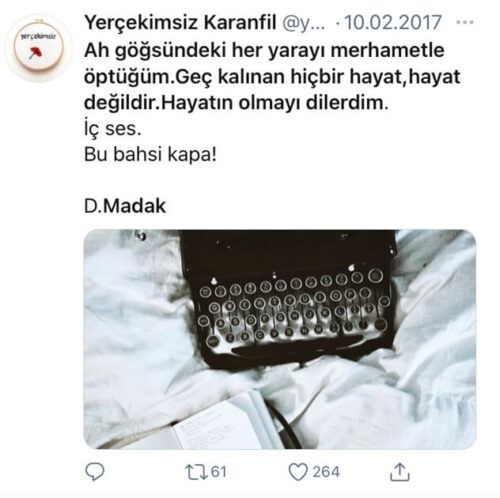 hayatın olmayı dilerdim