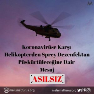 helikopter dezenfektan