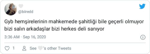 hemşirelerin şahitliği