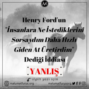 henry ford hızlı giden at