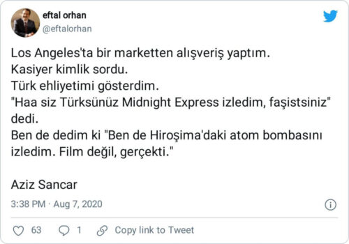 Ben de Hiroşima'daki atom bombasını izledim Film değil gerçekti