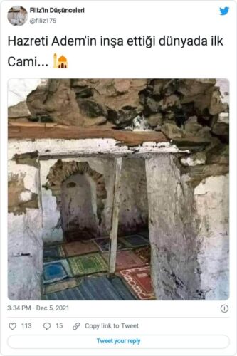 hz adem ilk cami