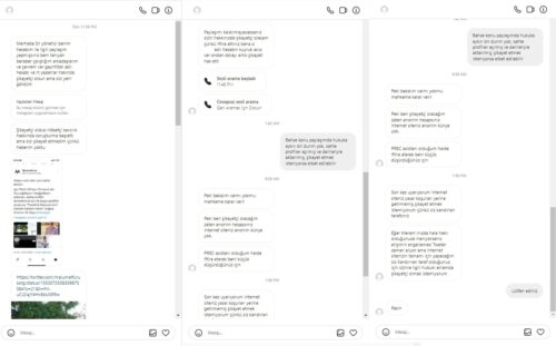icerik kaldirma sahte talep