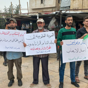 idlib protesto