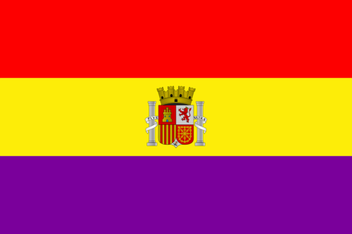 ikinci ispanya cumhuriyeti bayragi