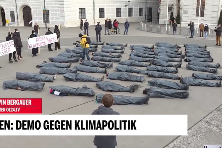 iklim degisikligi protestosu haberi