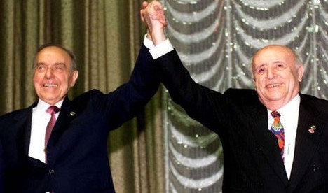 Süleyman Demirel ve İlham Aliyev