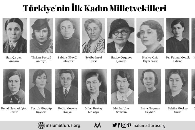 ilk kadın milletvekilleri