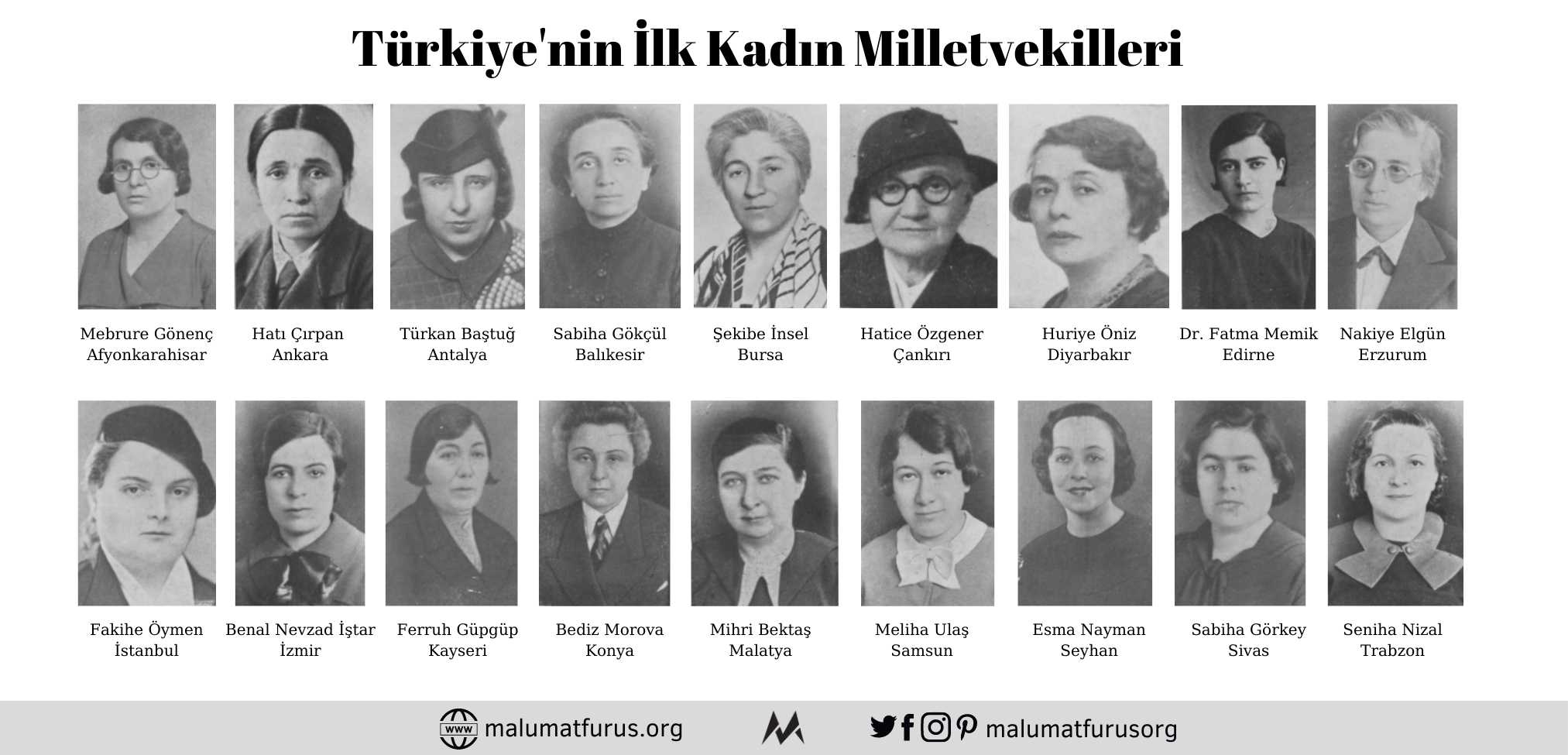 ilk kadın milletvekilleri