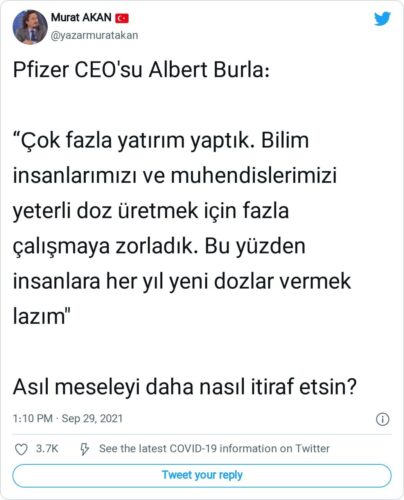 insanlara her yil yeni dozlar vermek lazim