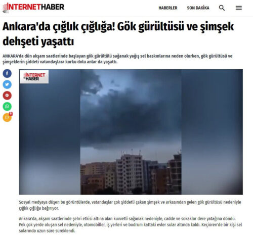 ankara çığlık çığlığa