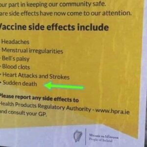 irlanda sahte asi uyari