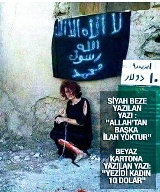 IŞİD tarafından 10 dolara satılan kadına ait sanılan fotoğraf