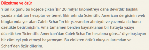 İsmet Berkan'dan Düzeltme ve Özür