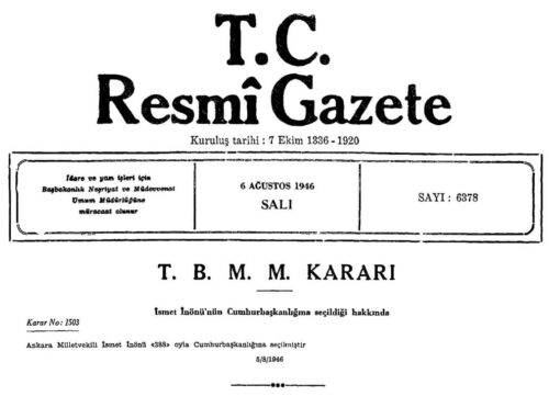 ismet-inonu-cumhurbaskani-secimi-1946