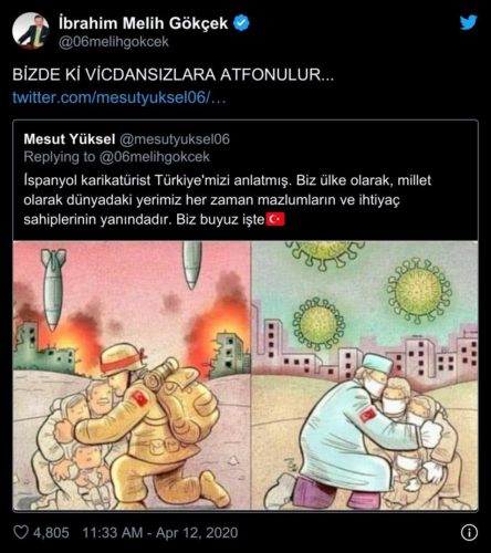 Türkiye koronavirüs mücadele