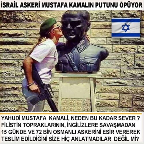 israil askeri mustafa kemal putu