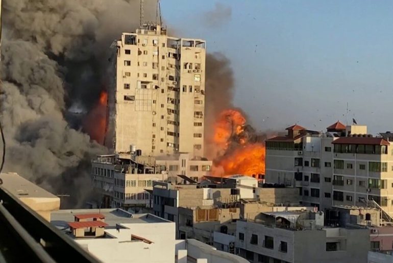 israil-gazze-roket-saldirisi