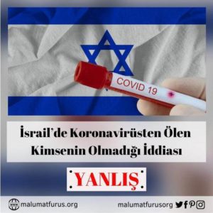 israilde koronavirüsten ölen