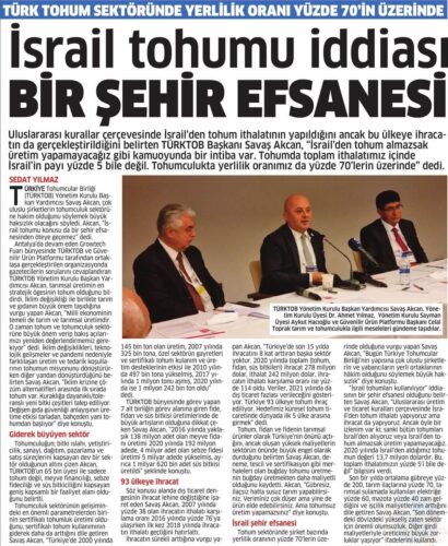 israil tohumu iddiasi sehir efsanesi