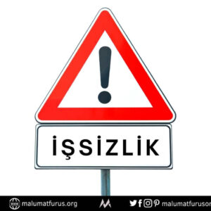 işsizlik işareti